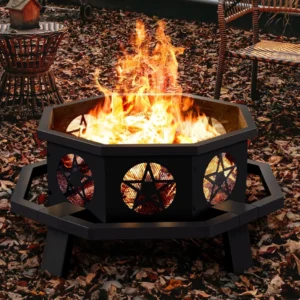 Outdoor Fire Pits with Cooking Grill
